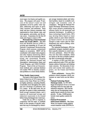 August 1991 The 22nd Annual Report Of The Council On Environmental Quality