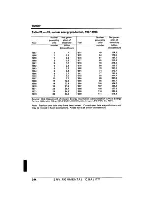 August 1991 The 22nd Annual Report Of The Council On Environmental Quality