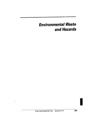 August 1991 The 22nd Annual Report Of The Council On Environmental Quality