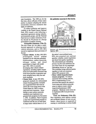 August 1991 The 22nd Annual Report Of The Council On Environmental Quality