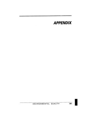 August 1991 The 22nd Annual Report Of The Council On Environmental Quality