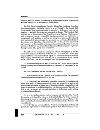 August 1991 The 22nd Annual Report Of The Council On Environmental Quality
