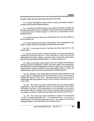 August 1991 The 22nd Annual Report Of The Council On Environmental Quality