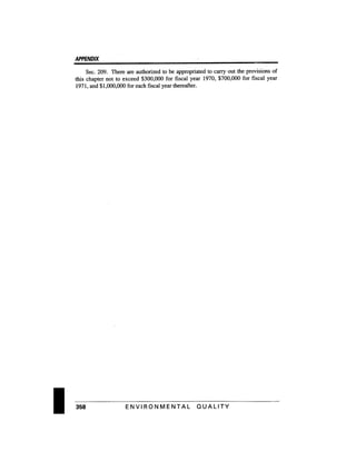 August 1991 The 22nd Annual Report Of The Council On Environmental Quality