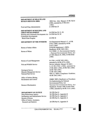 August 1991 The 22nd Annual Report Of The Council On Environmental Quality