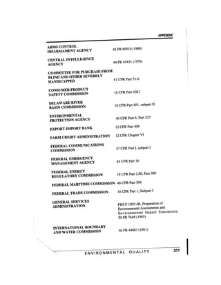 August 1991 The 22nd Annual Report Of The Council On Environmental Quality