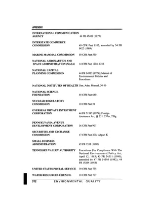 August 1991 The 22nd Annual Report Of The Council On Environmental Quality