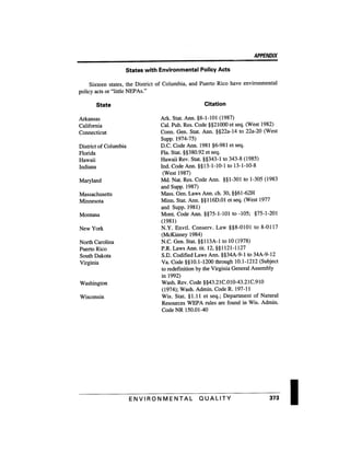 August 1991 The 22nd Annual Report Of The Council On Environmental Quality