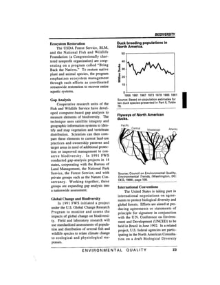 August 1991 The 22nd Annual Report Of The Council On Environmental Quality