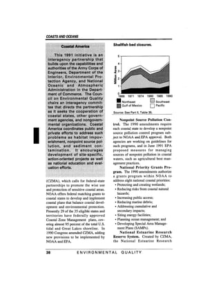 August 1991 The 22nd Annual Report Of The Council On Environmental Quality