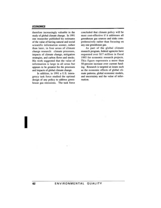 August 1991 The 22nd Annual Report Of The Council On Environmental Quality