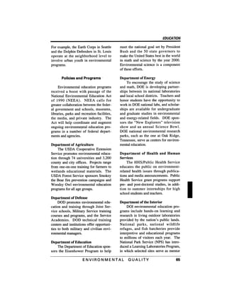 August 1991 The 22nd Annual Report Of The Council On Environmental Quality