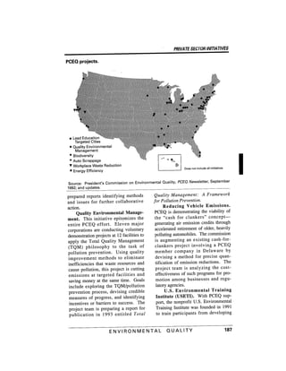 August 1992 The 23rd Annual Report The Council On Environmental Quality