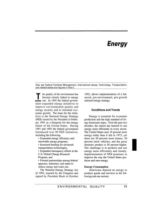 August 1992 The 23rd Annual Report The Council On Environmental Quality