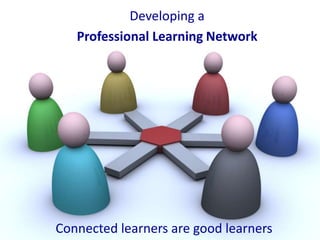Developing a
   Professional Learning Network




Connected learners are good learners
 