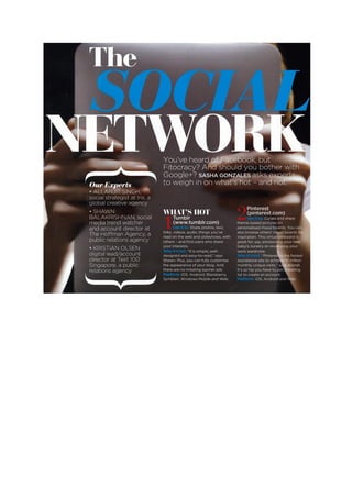 August 2012 simply her social network
