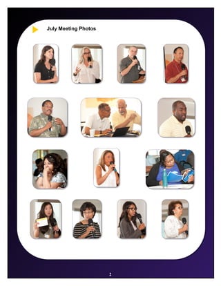 7
July Meeting Photos
2
 