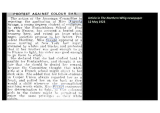 Article in The Northern Whig newspaper
12 May 1923
 