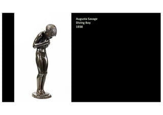 Augusta Savage
Diving Boy
1938
 