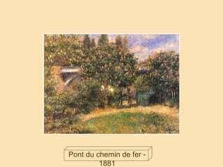 Pont du chemin de fer - 1881 