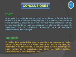 JUICIO RETROSPECTIVO DE DURKHEIM