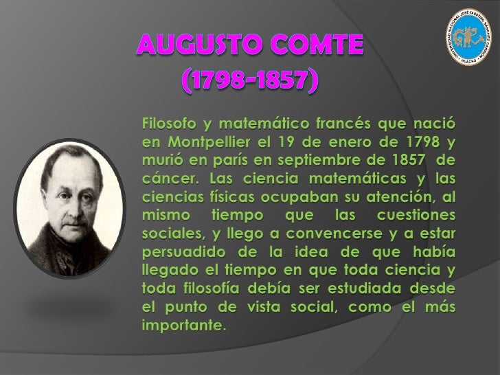 Auguste comte expo