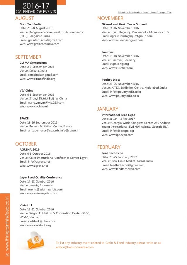 Think Grain Think Feed August Issue