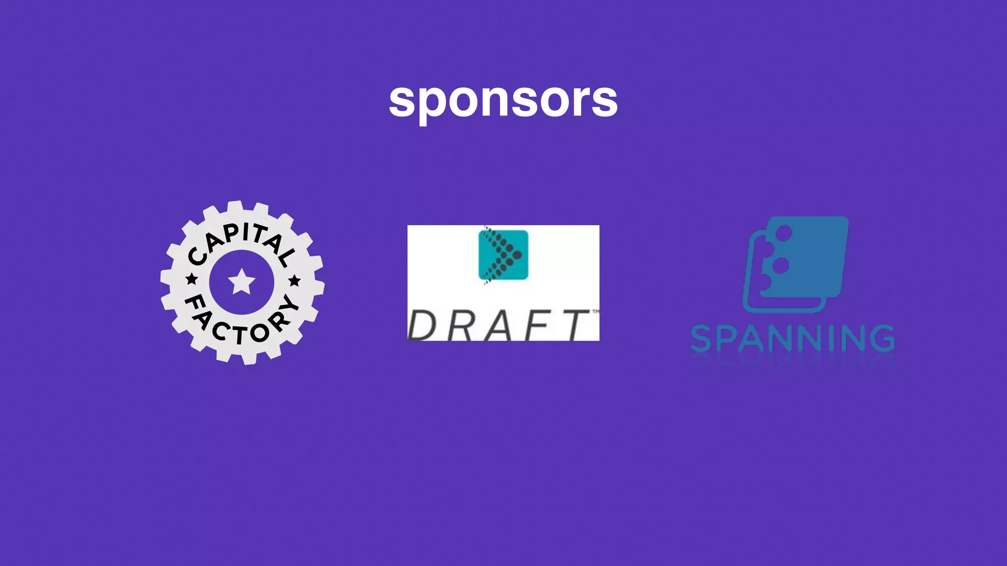 sponsors
 