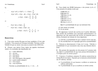 Augusto cesar de o. morgado   analise combinatoria e probabilidade[p134-191]
