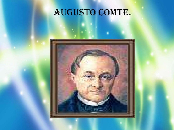 Augusto Comte