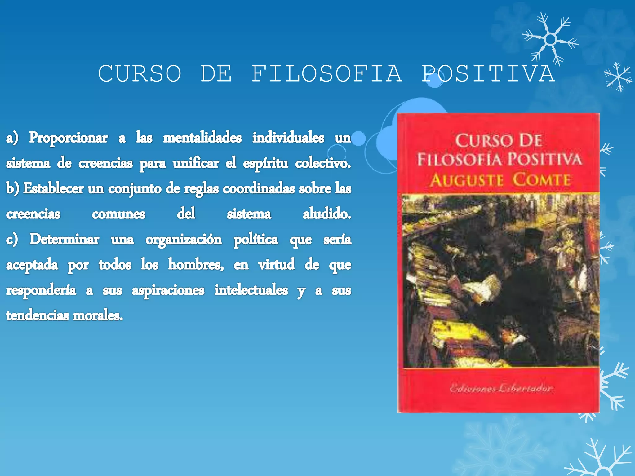 CURSO DE FILOSOFIA POSITIVA
