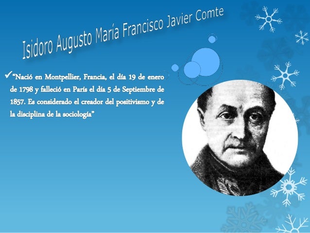 Augusto comte