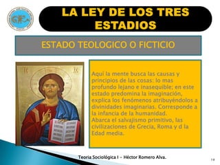 FRANCIA  A PRINCIPIOS DEL SIGLO XIXEl clima intelectual de una sociedad lo formaron las ideas que dan por sentados y sabidas los intelectuales contemporáneos, los problemas comúnmente discutidos por ellos y los métodos de discusión . Era un clima intelectual bien unificado.Teoria Sociológica I - Héctor Romero Alva.6