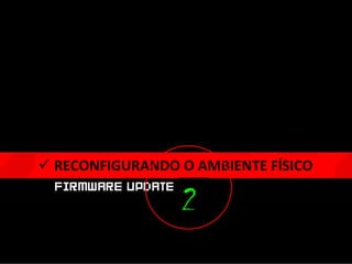  RECONFIGURANDO O AMBIENTE FÍSICO

                 2
 