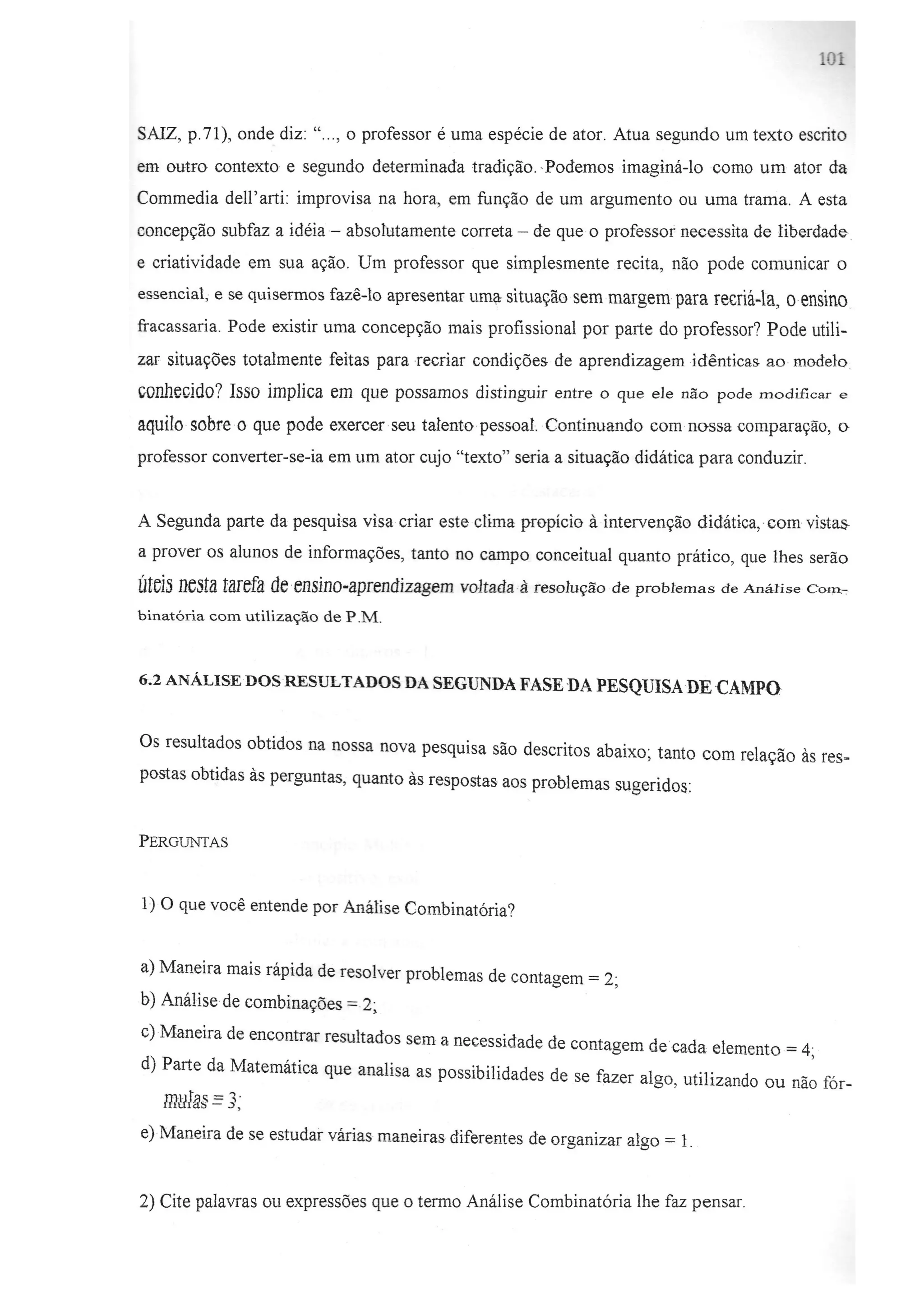 O Princípio Multiplicativo como Recurso Didático para a Resolução de Problemas de Contagem - Augusto César Barbosa Dornelas - Dissertação de Mestrado