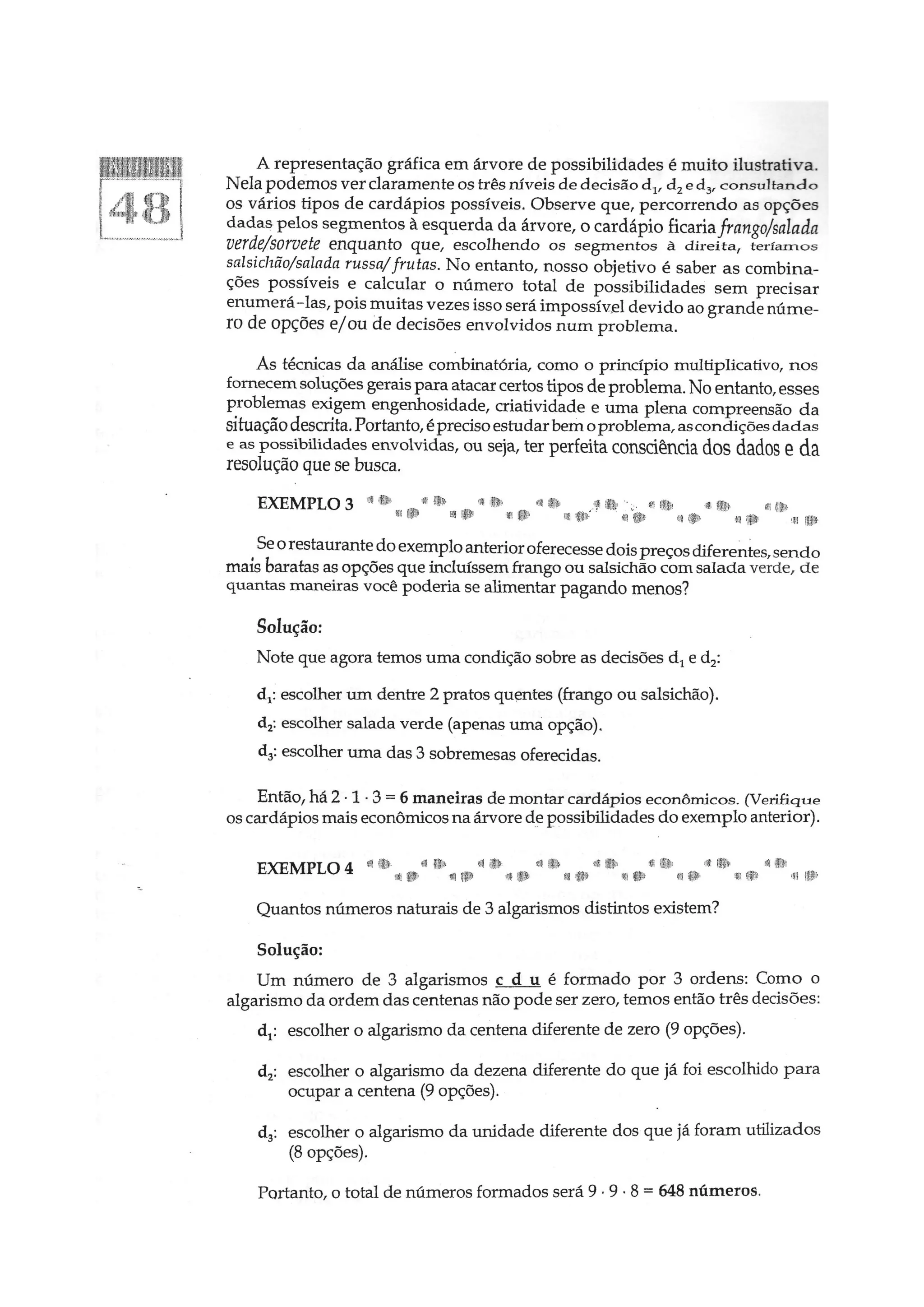 O Princípio Multiplicativo como Recurso Didático para a Resolução de Problemas de Contagem - Augusto César Barbosa Dornelas - Dissertação de Mestrado