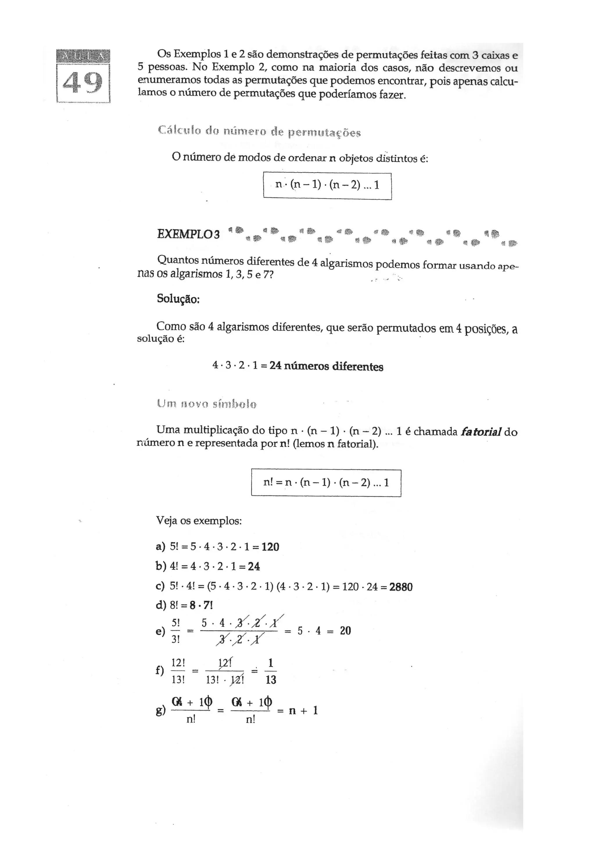 O Princípio Multiplicativo como Recurso Didático para a Resolução de Problemas de Contagem - Augusto César Barbosa Dornelas - Dissertação de Mestrado