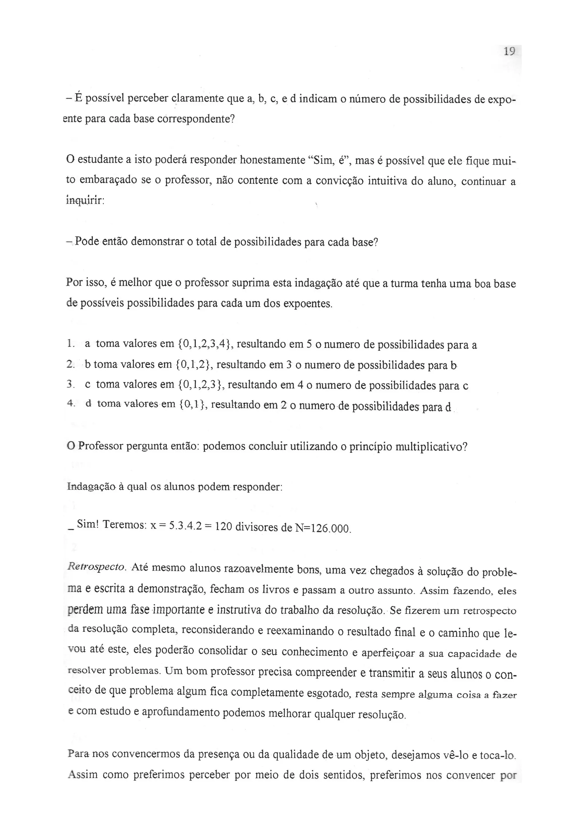 O Princípio Multiplicativo como Recurso Didático para a Resolução de Problemas de Contagem - Augusto César Barbosa Dornelas - Dissertação de Mestrado