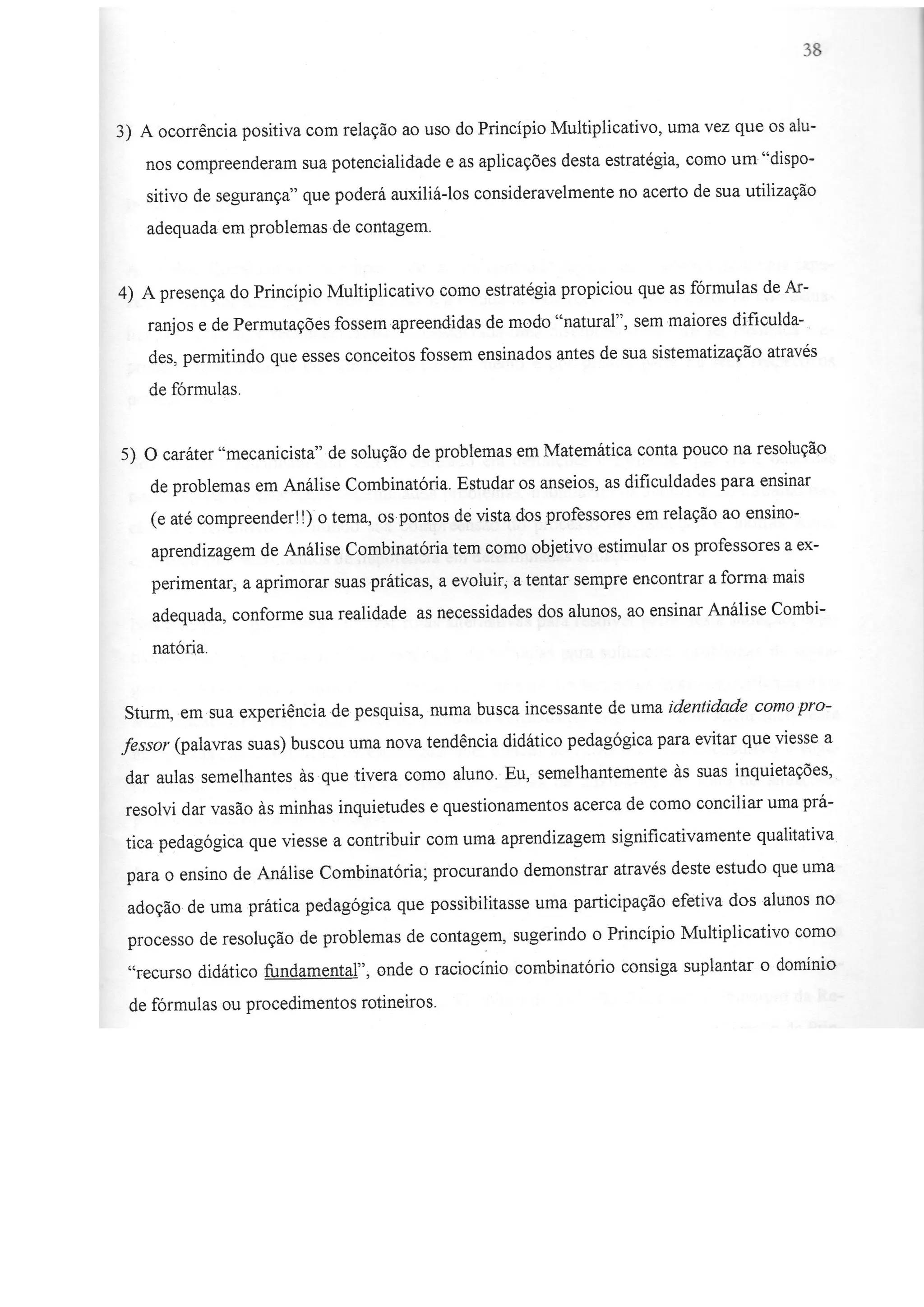 O Princípio Multiplicativo como Recurso Didático para a Resolução de Problemas de Contagem - Augusto César Barbosa Dornelas - Dissertação de Mestrado