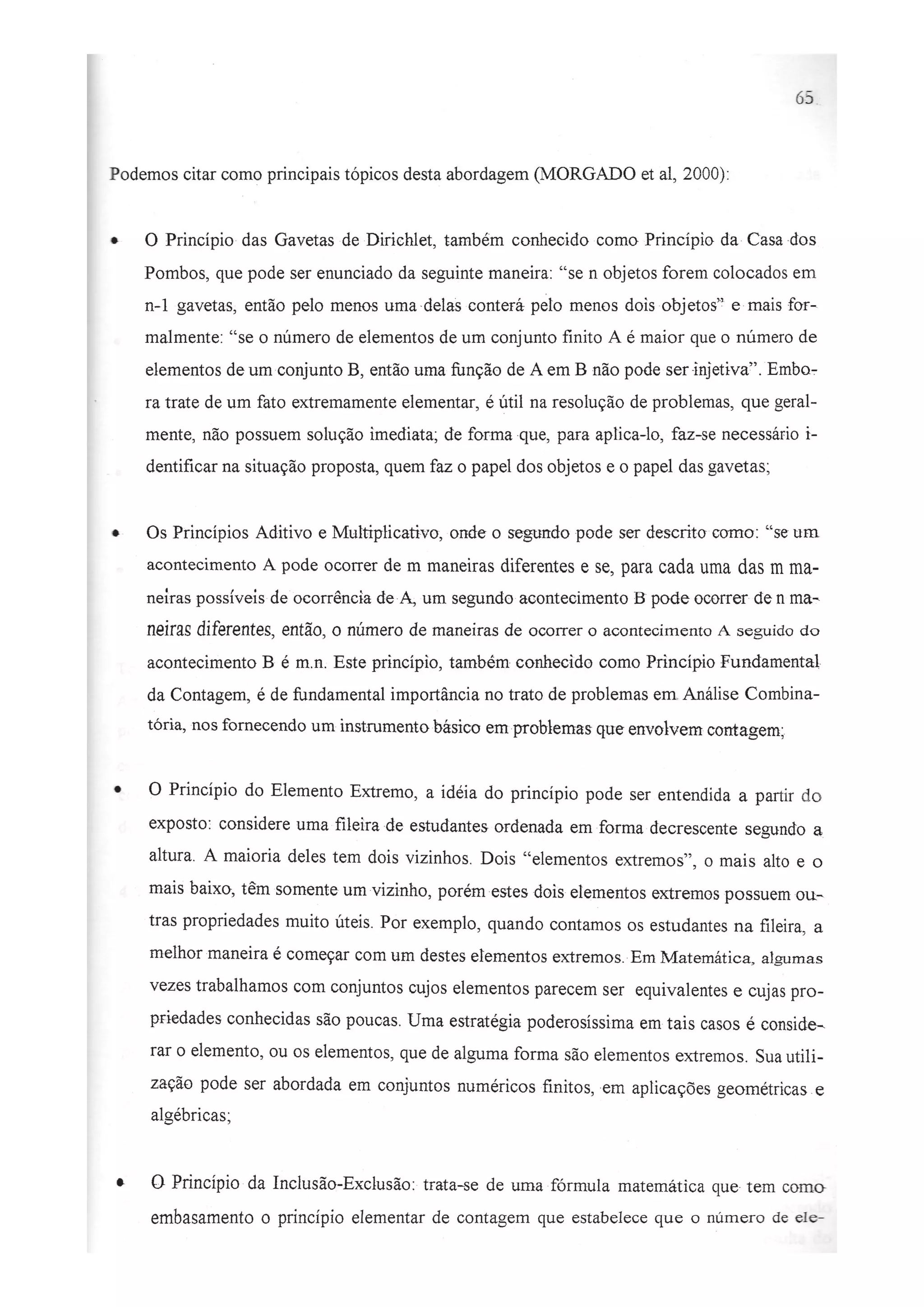 O Princípio Multiplicativo como Recurso Didático para a Resolução de Problemas de Contagem - Augusto César Barbosa Dornelas - Dissertação de Mestrado