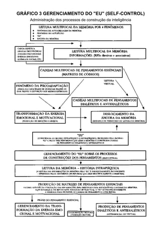 GRÁFICO 3 GERENCIAMENTO DO "EU" (SELF-CONTROL)
Administração dos processos de construção da inteligência
 