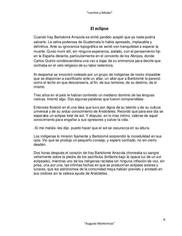 Augusto monterroso