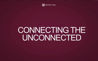 CONNECTING THE
UNCONNECTED
 