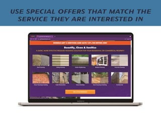 Use Special Offers That Match
The Service They Are Interested
In
*screen shot of the bundle and save deal*
 