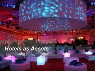 Hotels as Assets

 