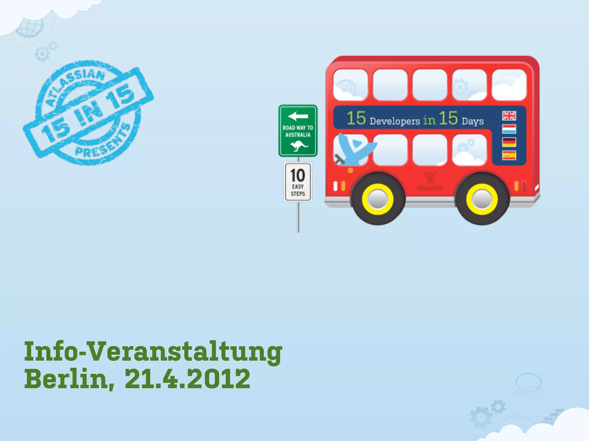 Info-Veranstaltung
Berlin, 21.4.2012
 