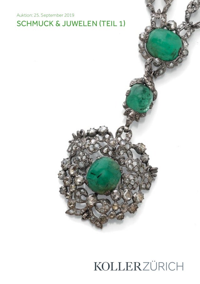 Koller Auktion Schmuck Juwelen Mittwoch 25 September 19 14 Uhr