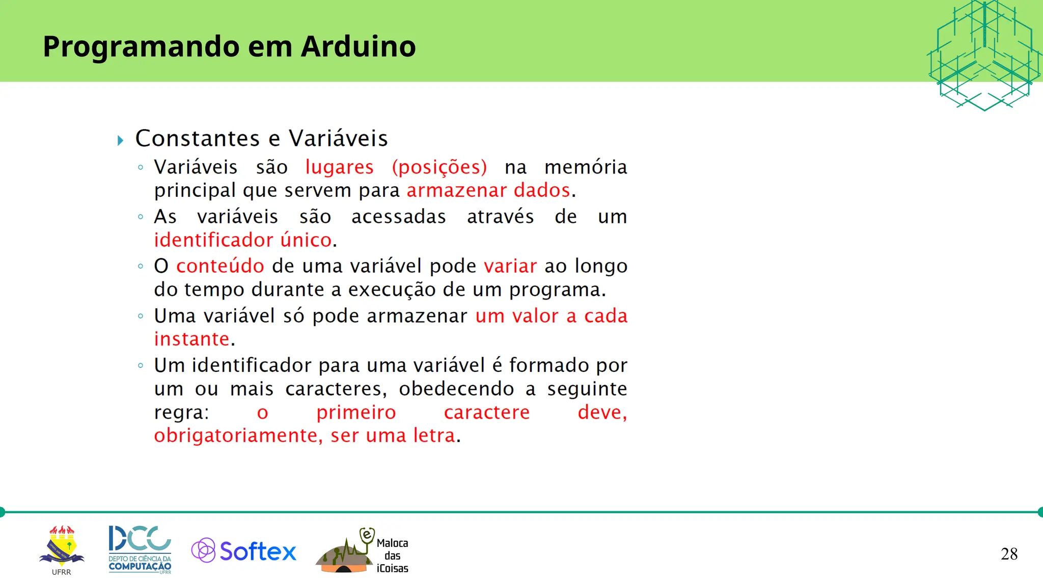 28
Programando em Arduino
 