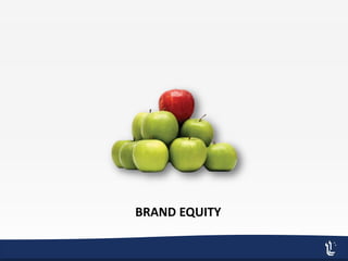 BRAND EQUITY
 