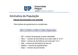 Estimativa da População
 
